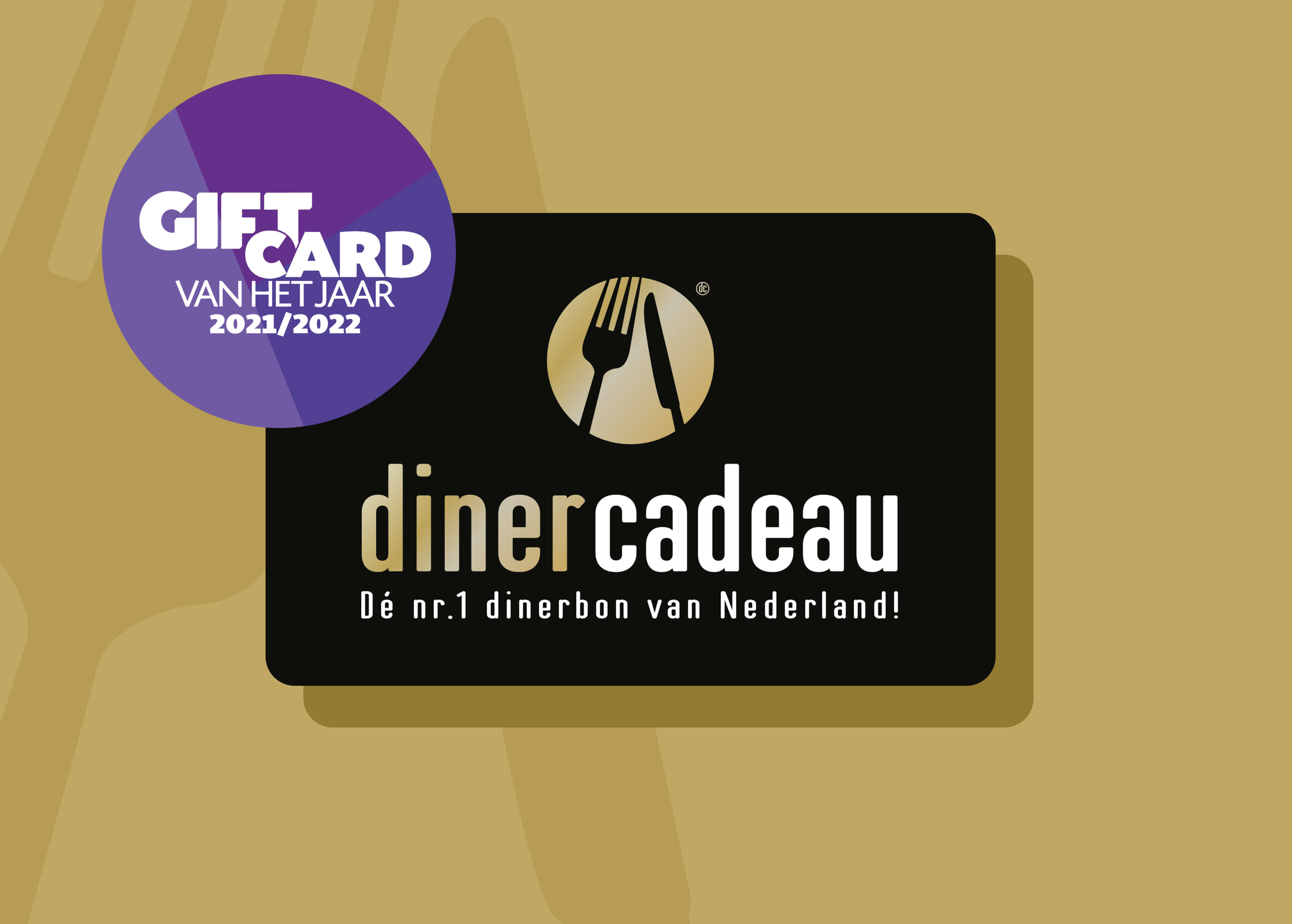 Giftcard van het Jaar = Diner Cadeau!