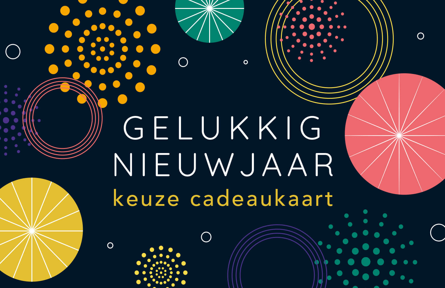 Nieuwjaar Keuze Cadeaukaart