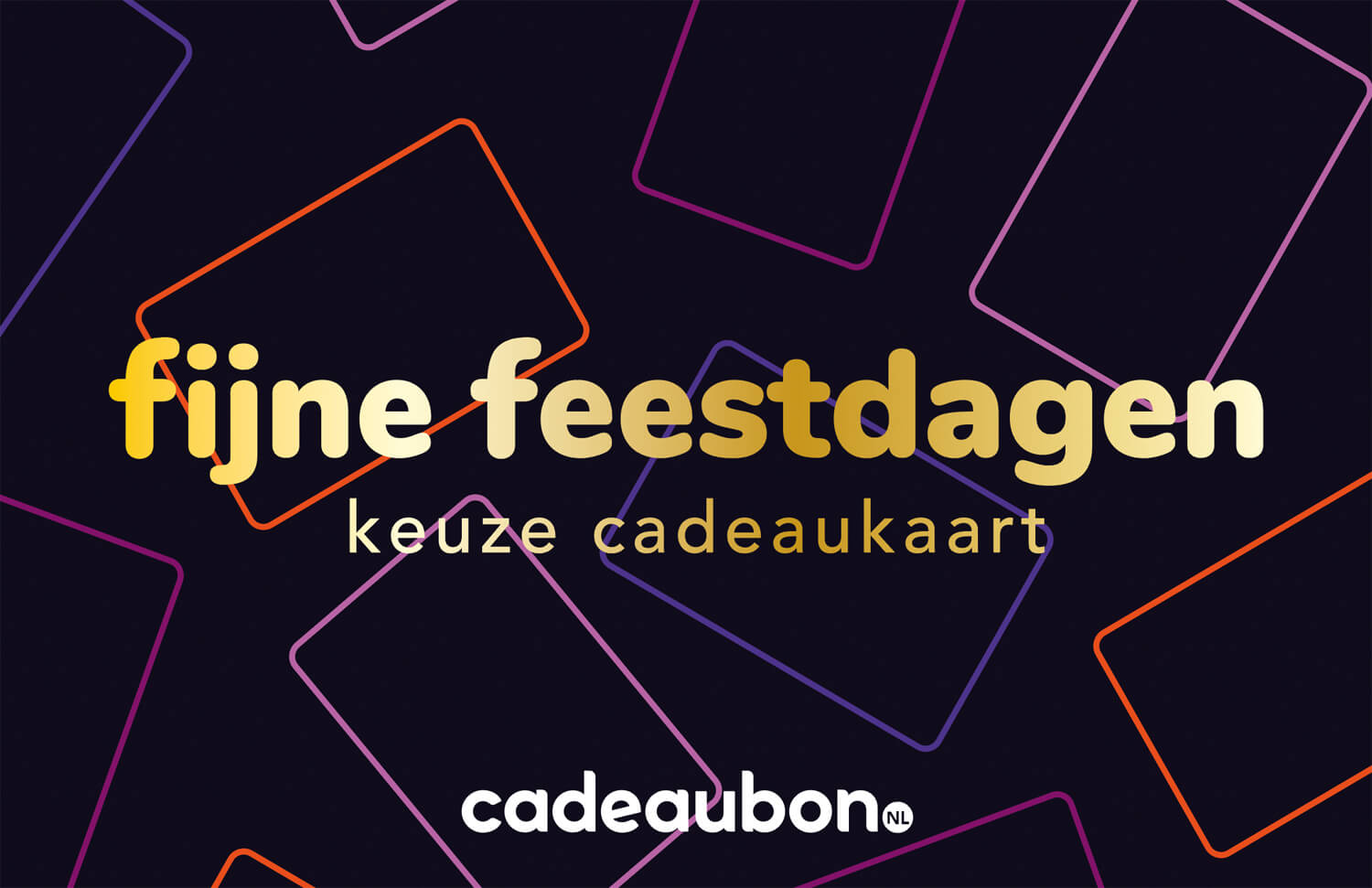 Alles-in-1 Keuze Cadeaukaart - Fijne Feestdagen