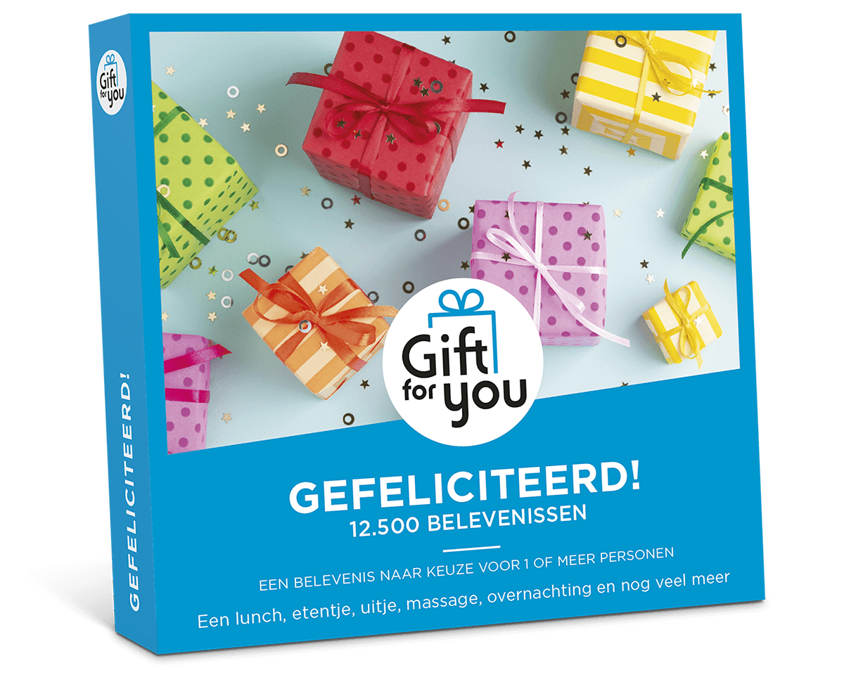 GiftForYou - Gefeliciteerd!