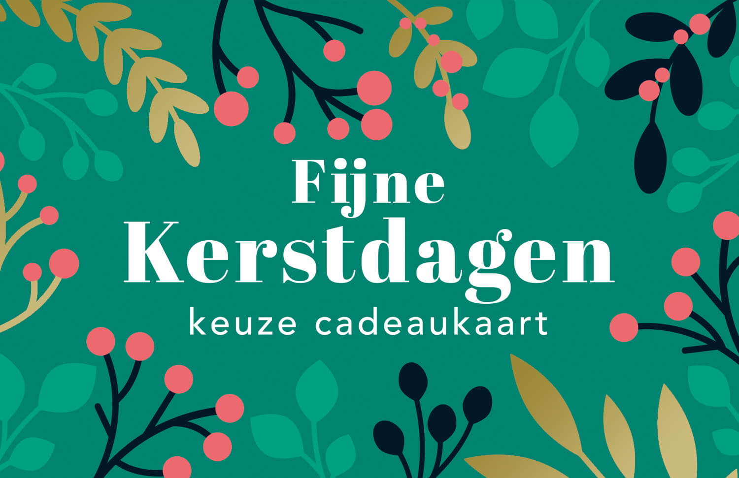 Kerst Keuze Cadeaukaart