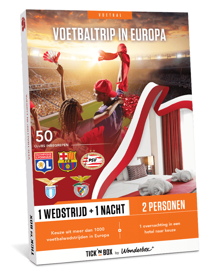 Tick'nBox - Voetbaltrip in Europa