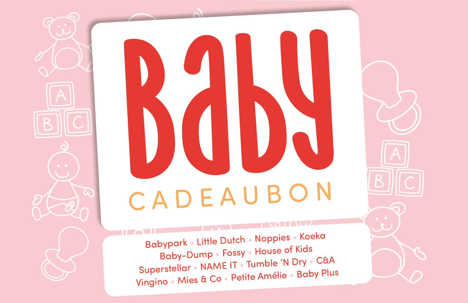 Babycadeaubon roze