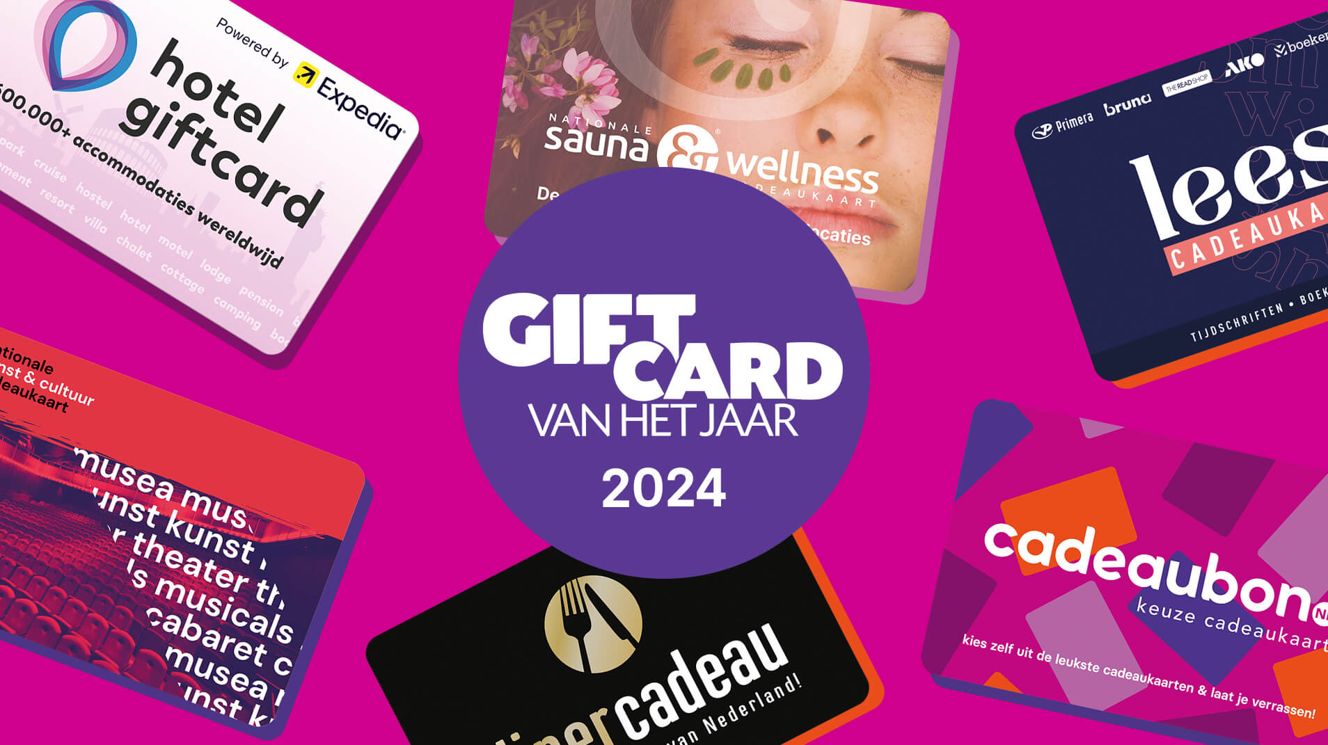 Giftcard van het Jaar Verkiezing 2024, op naar de overwinning!