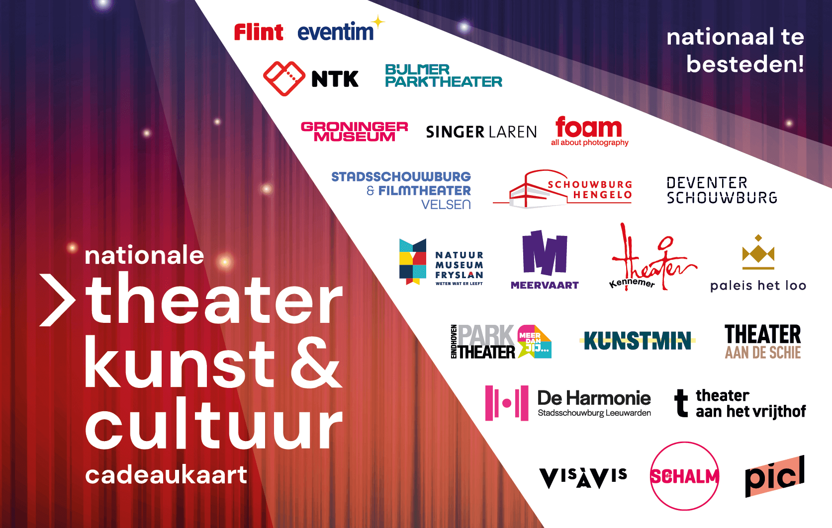 Nationale Kunst & Cultuur cadeaukaart