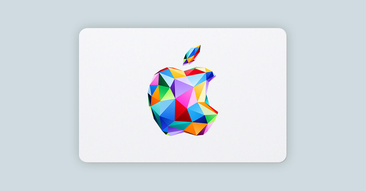 De Apple Gift Card bestel je direct bij